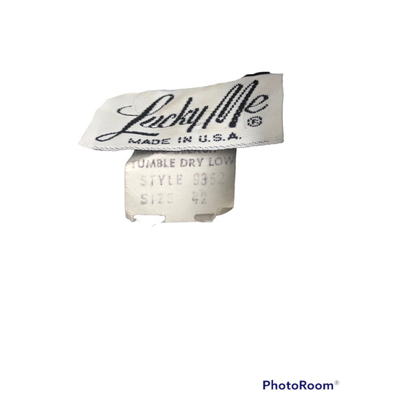 LUCKY ME Womens Black & Crean Stripe Blouse with Tie Size 42 - Picture 6 of 7